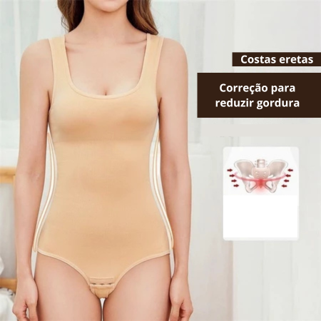 Modelador Corporal Feminino Slim De Corpo Inteiro